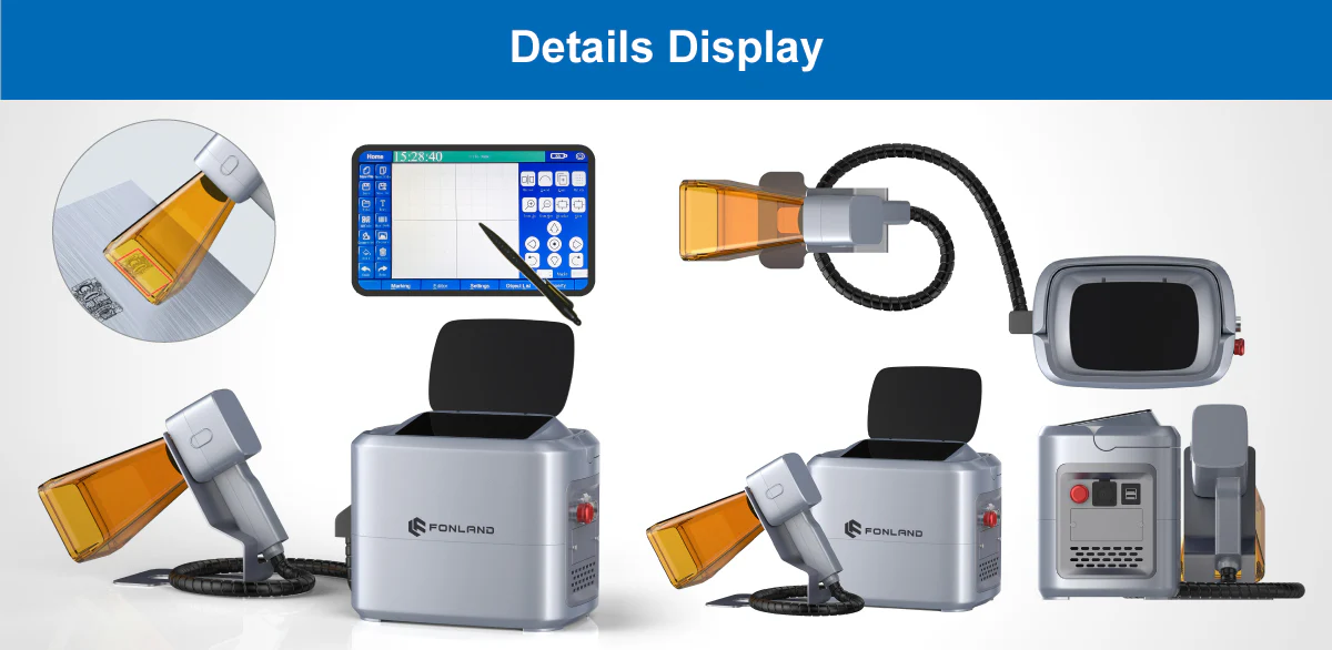 Fiber Mini Handheld Laser Marking