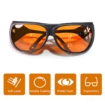 190-550 & 800-1100nm OD4+ Laser Safety Goggles - Image 7