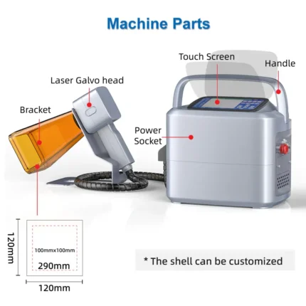 Fiber Mini Handheld Laser Marking Machine