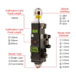 Raytools BT240S Fiber Laser Cutting Head - Image 4