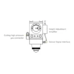 WSX KC15A Fiber Laser Cutting Head - Image 2