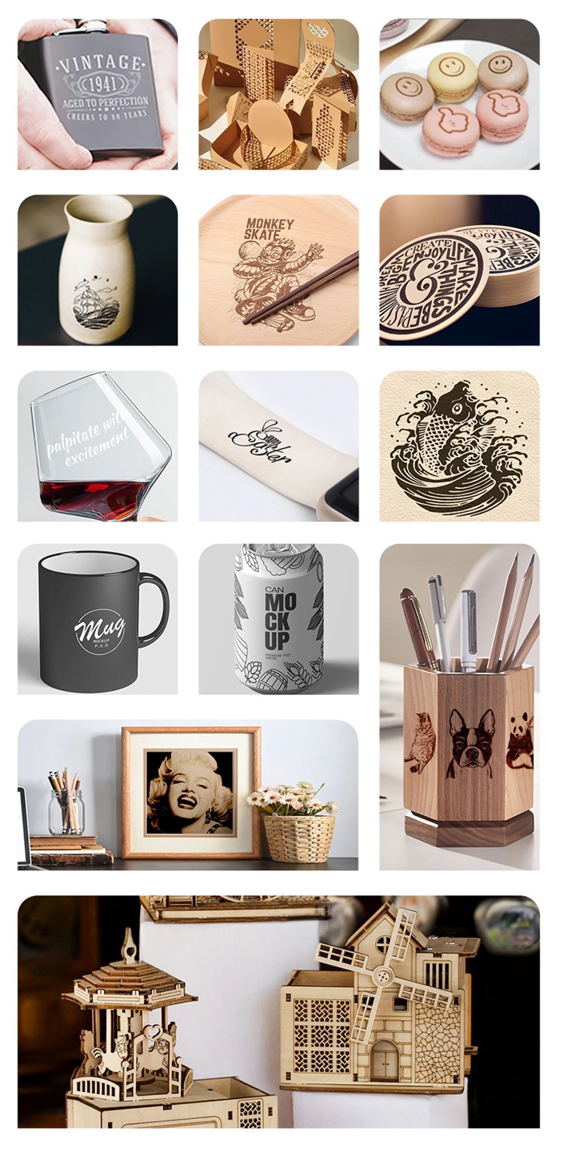 laser fiber engraving machine