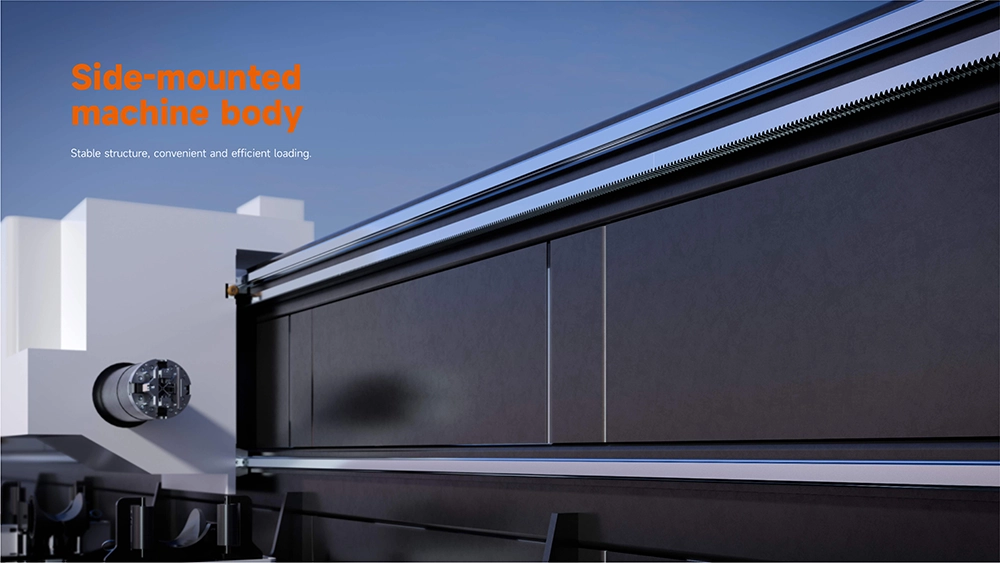 side-mounted laser cutting machine